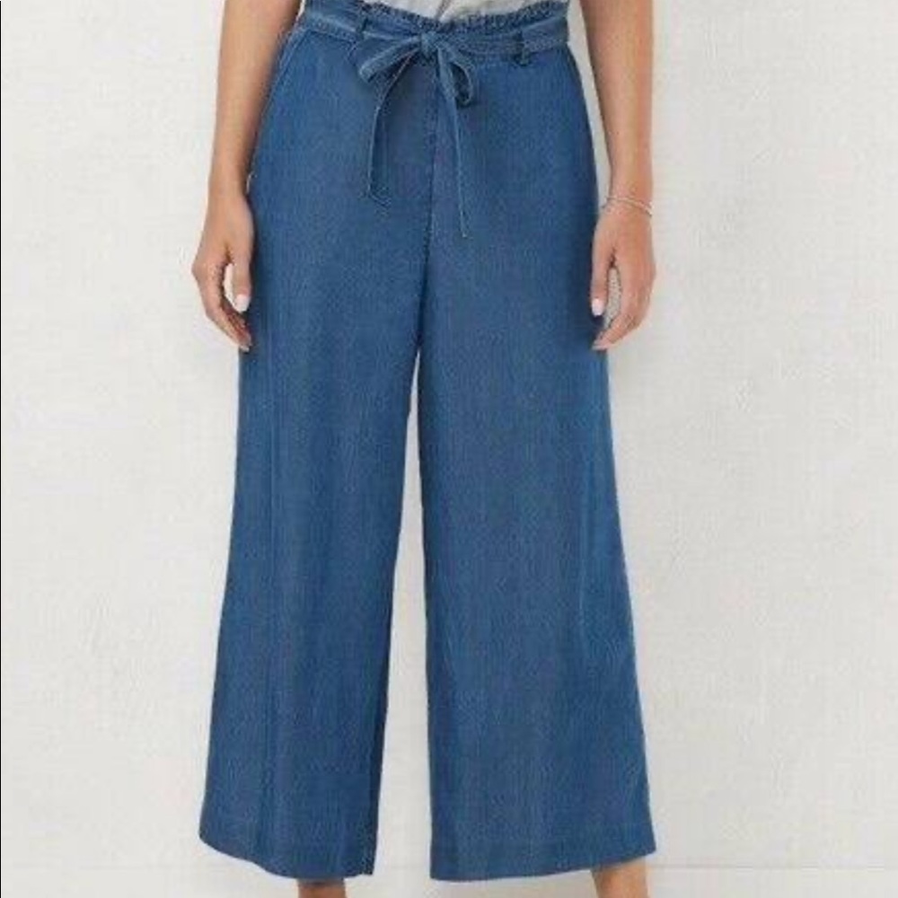 Lauren Conrad High Rise Wide Leg Pants